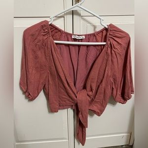 Abercrombie size S crop top